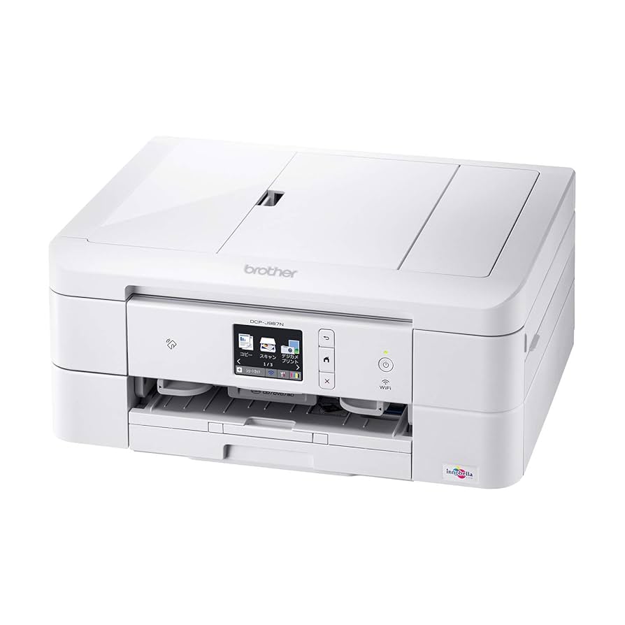【美品】brother DCP-J987N ホワイト 複合機 Amazon.co.jp: ブラザー プリンター A4インクジェット複合機 DCP